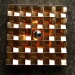 Atlas applique cuivre