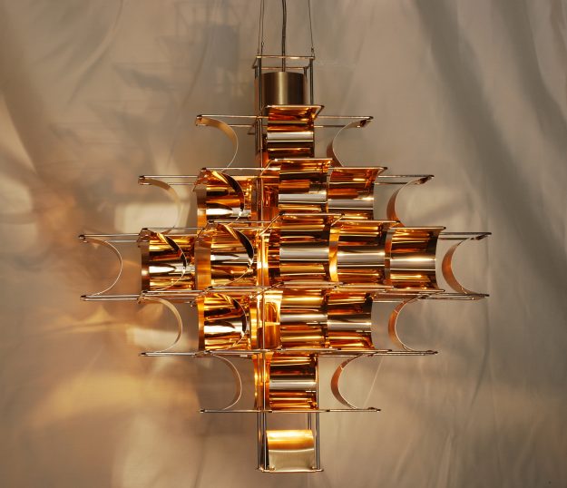 Cassiopée suspension cuivre