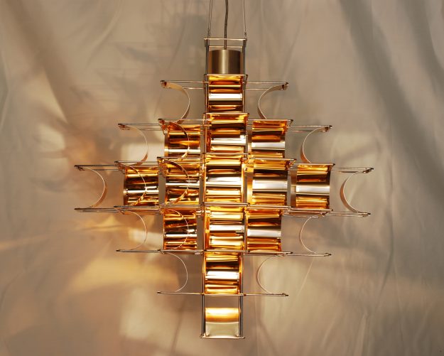 Cassiopée suspension cuivre