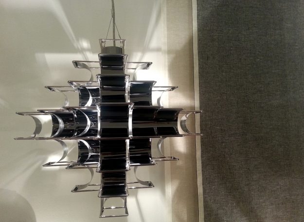 Cassiopée 50 suspension argent