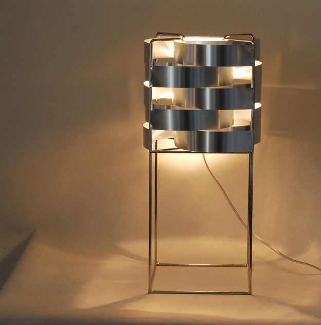 Ganymède lampe II argent