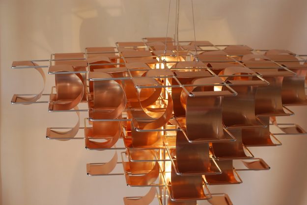 Demi Cassiopée suspension saumon