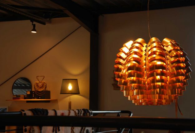 Orion suspension Ø75 cuivre