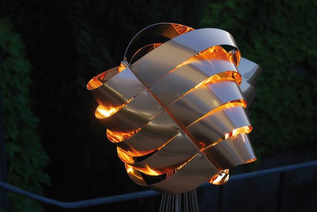 Auriga lampadaire cuivre