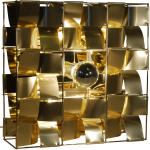 Atlas golden wall light