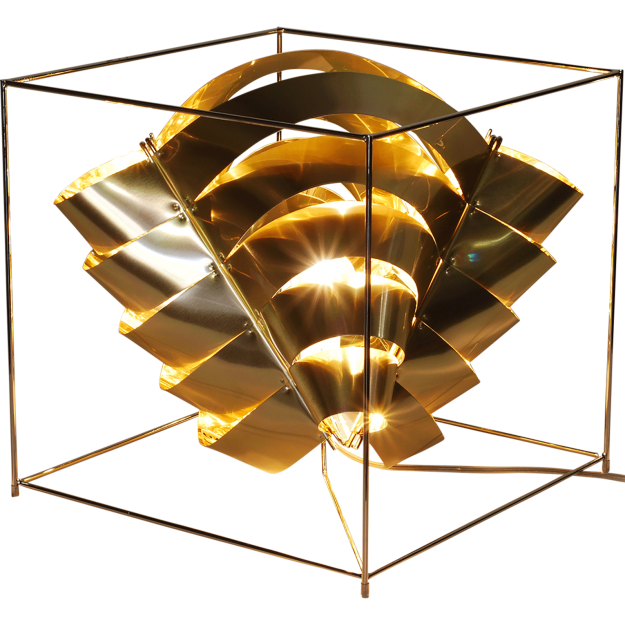 Auriga goldene Würfellampe