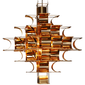 Cassiopée suspension cuivre