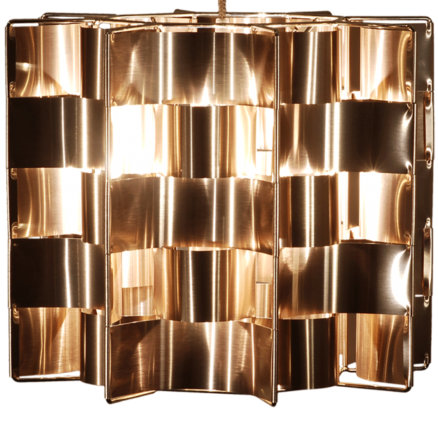 Suspension Andromède saumon