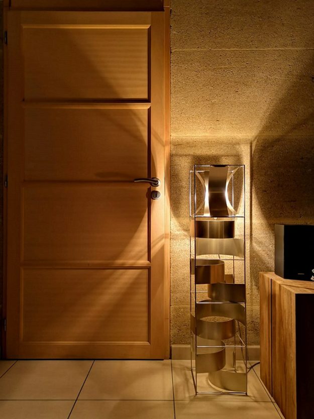 Lampadaire Copernic bronze