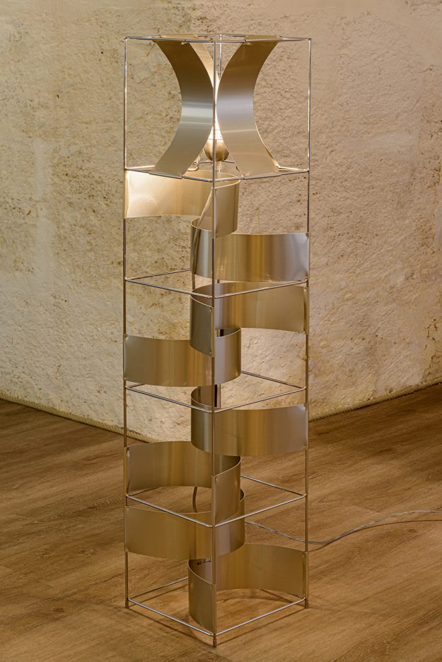 Lampadaire Copernic bronze