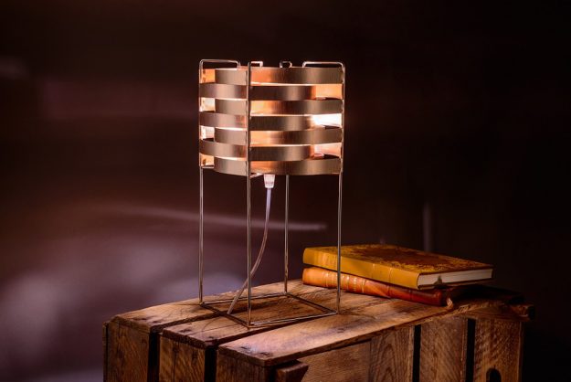 Ganymède lampe saumon