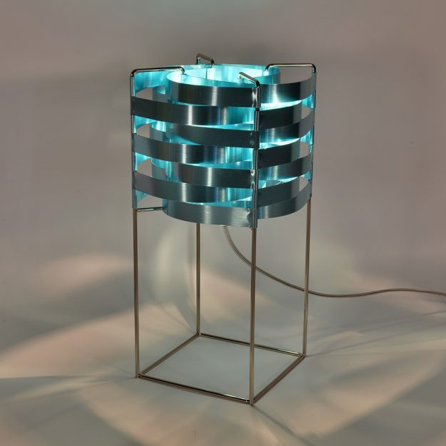 Ganymède lampe turquoise